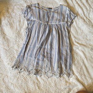 Trendy Cottagecore flowy top